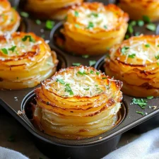 Parmesan Potato Stacks: The Perfect Party Side Dish