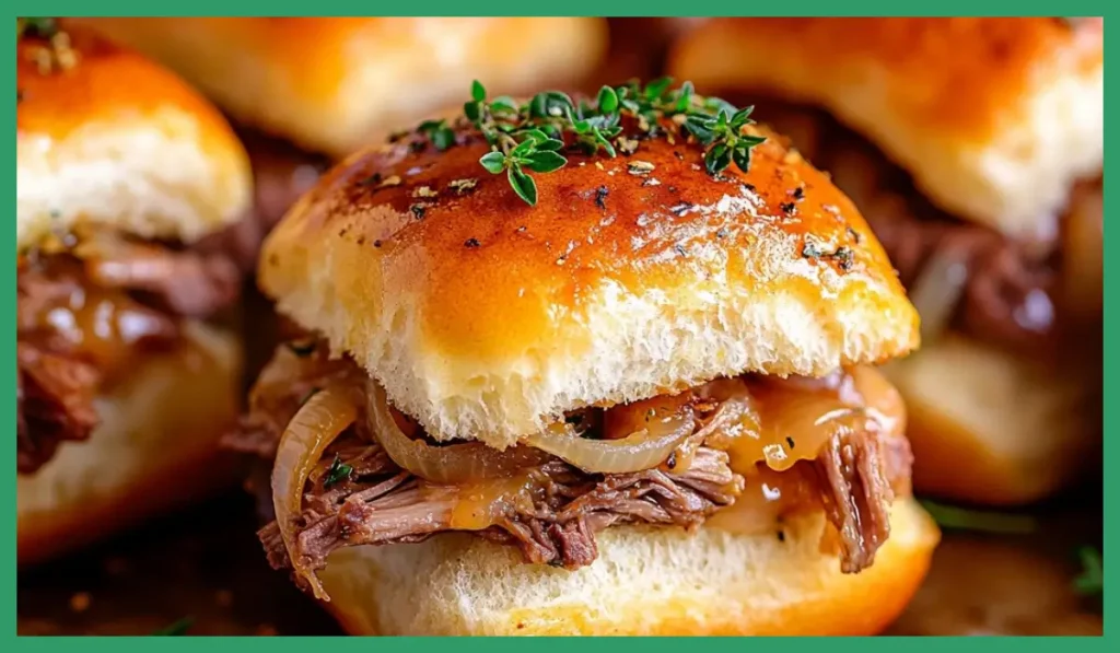 French Dip Sliders