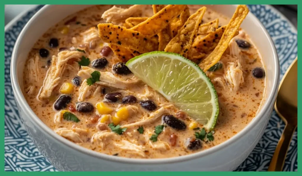 Creamy Crock Pot White Chicken Chili
