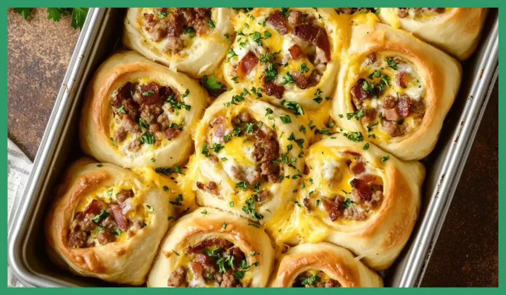 Fluffy Breakfast Crescent Rolls