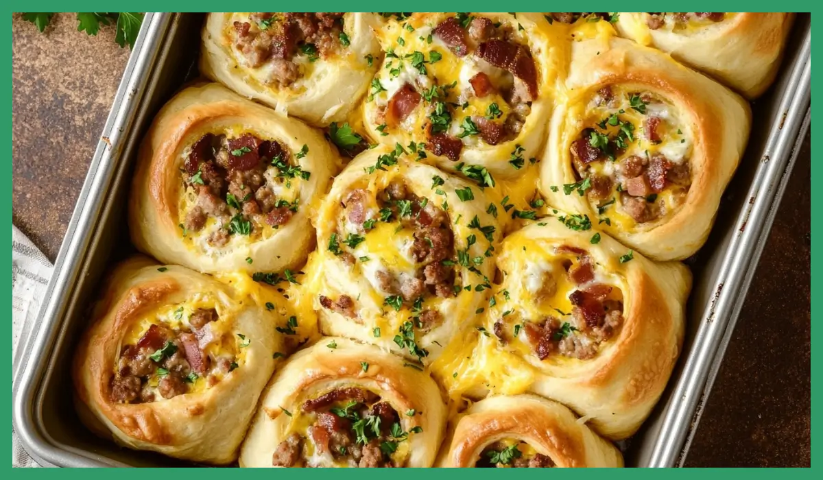 Fluffy Breakfast Crescent Rolls
