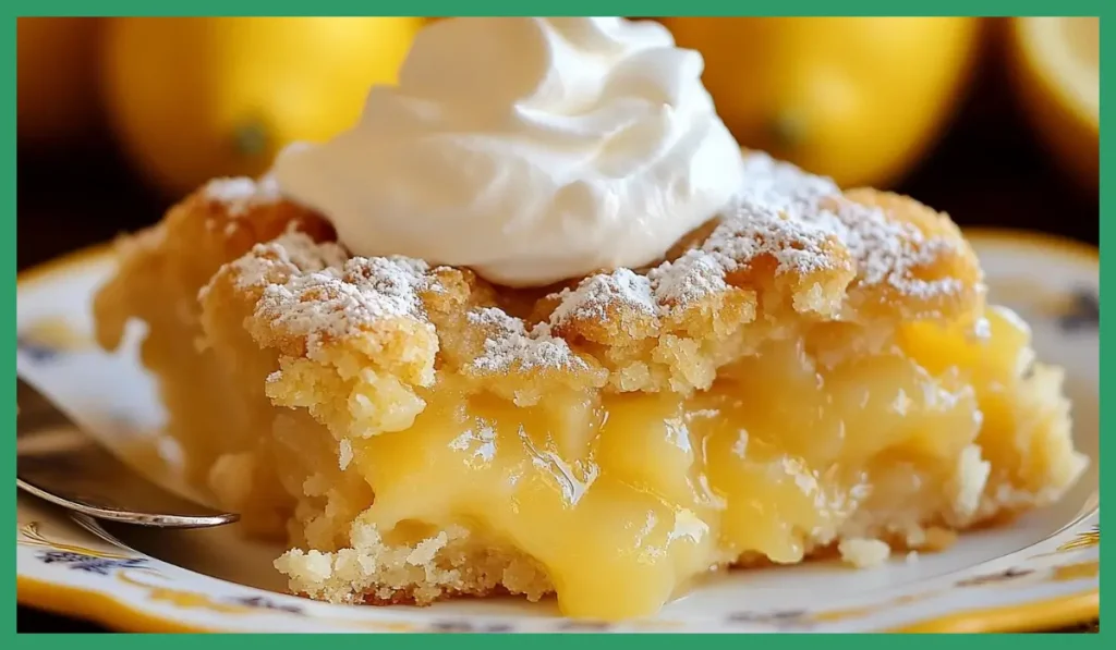 Magic Lemon Cobbler Recipe