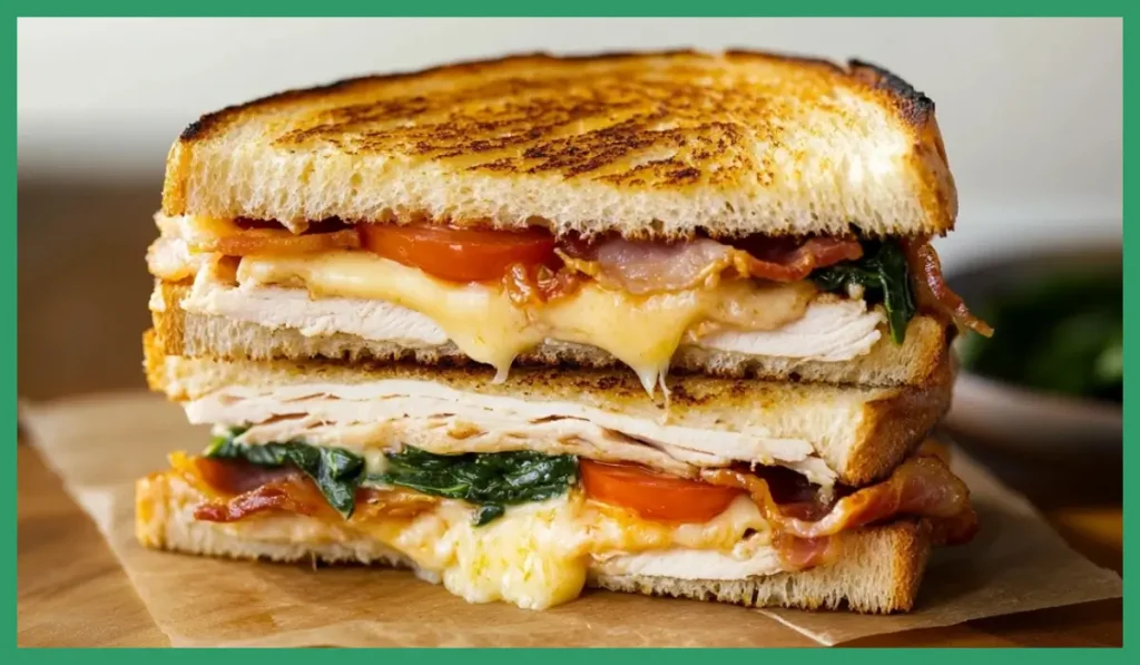 Turkey Melt with Cheddar