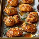 Crispy Baked Hot Honey Chicken