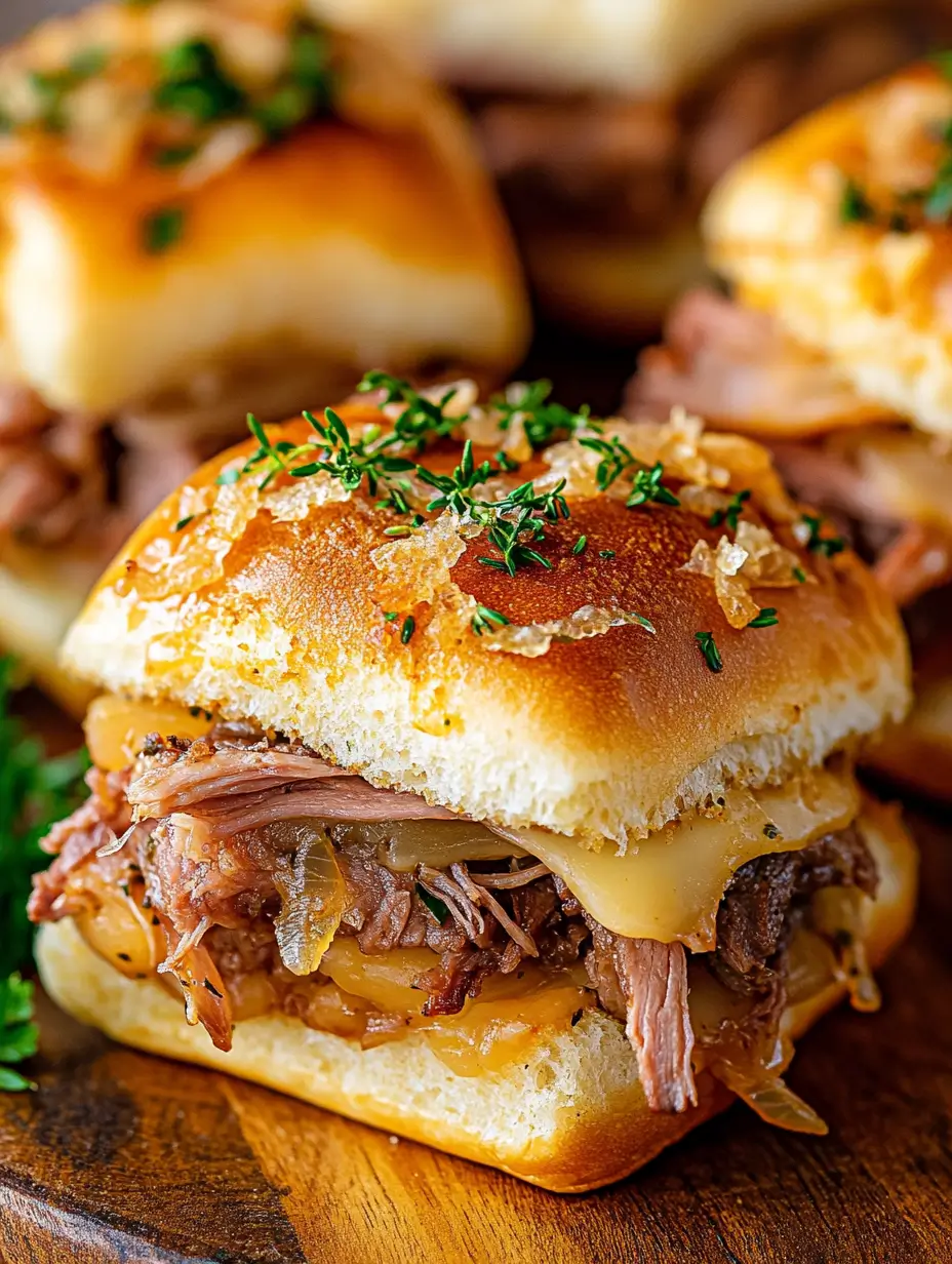 French Dip Sliders