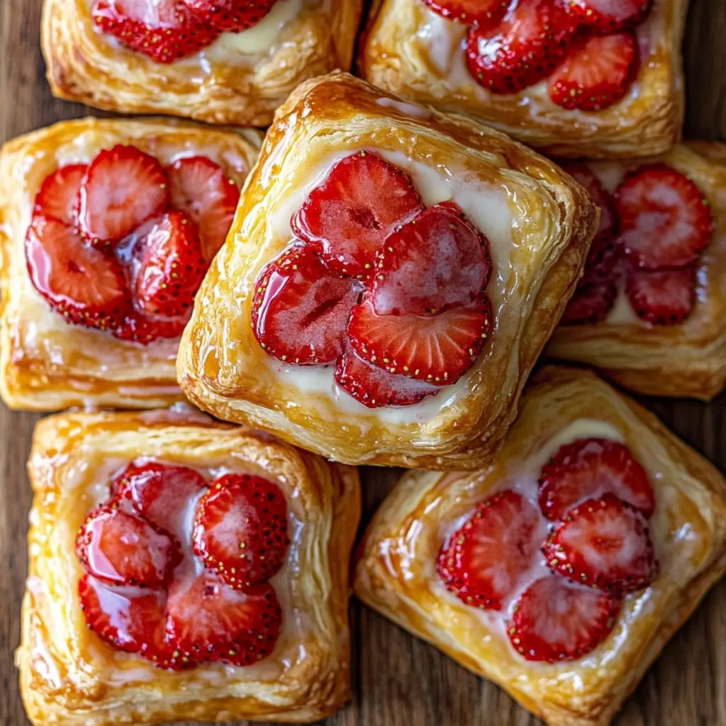 Strawberry Danish with Cream Cheese