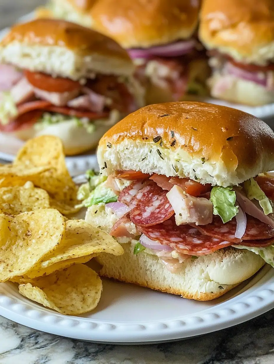 Italian Sliders Recipe - Quick and Easy Appetizer