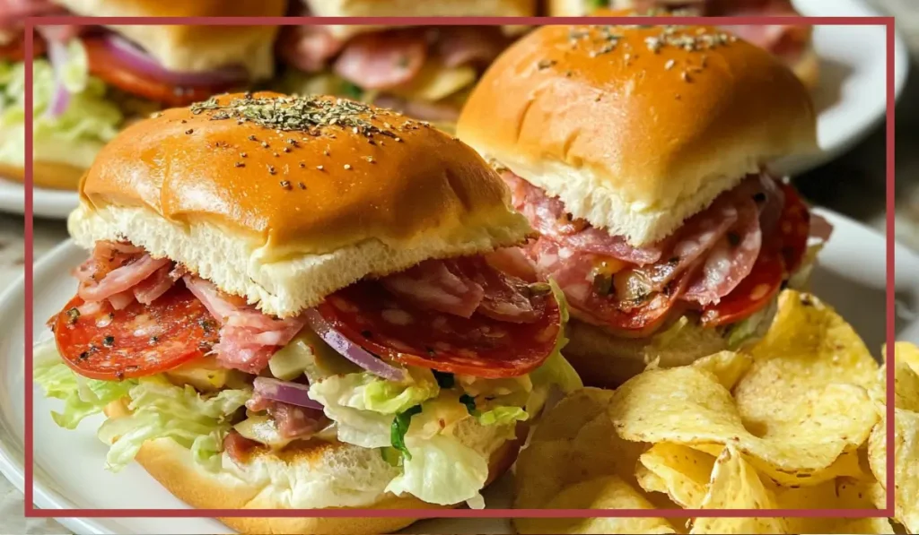 Italian Sliders Recipe - Quick and Easy Appetizer