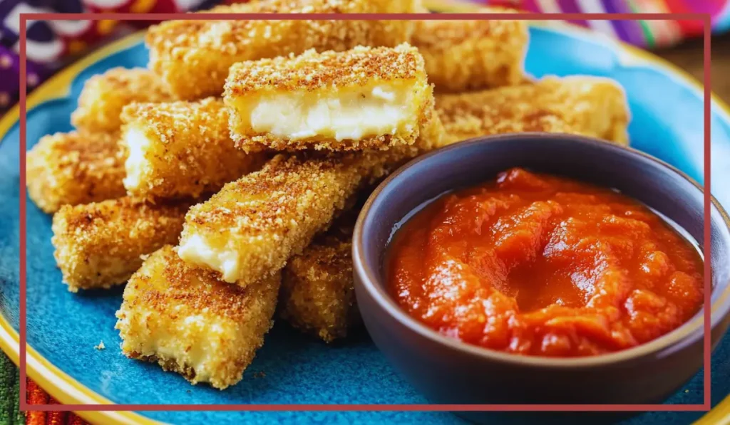Fried cheese sticks