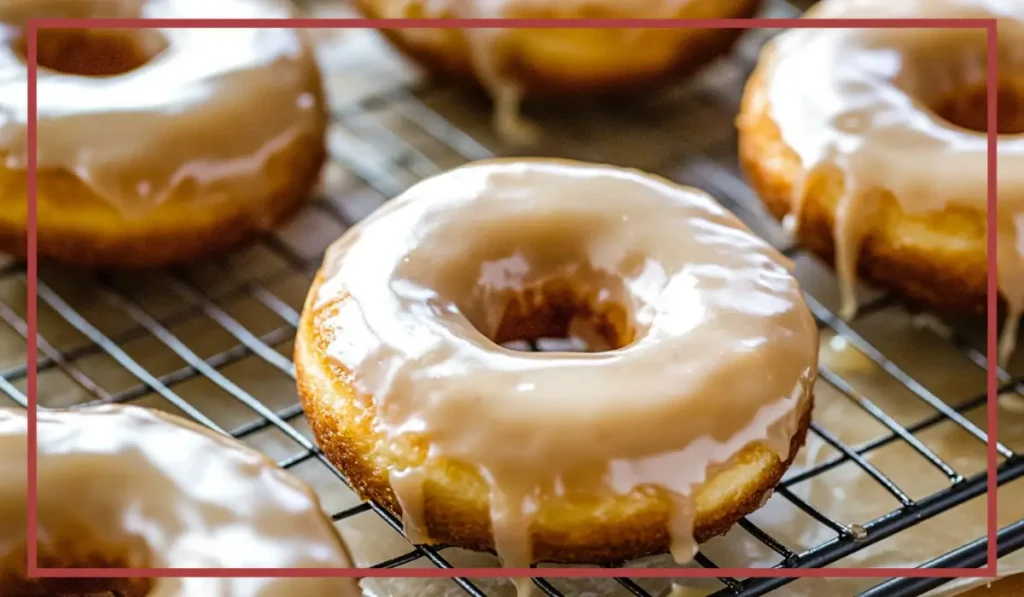 Baked Maple Glazed Donuts