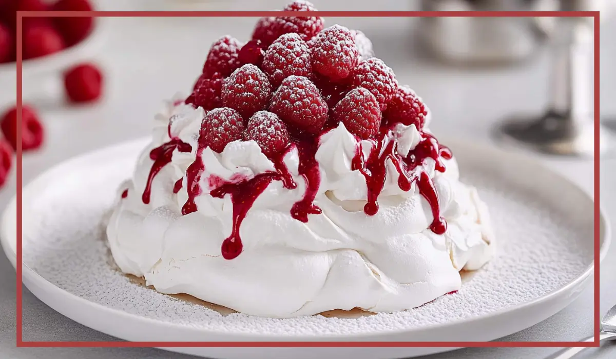 Raspberry Pavlova Recipe