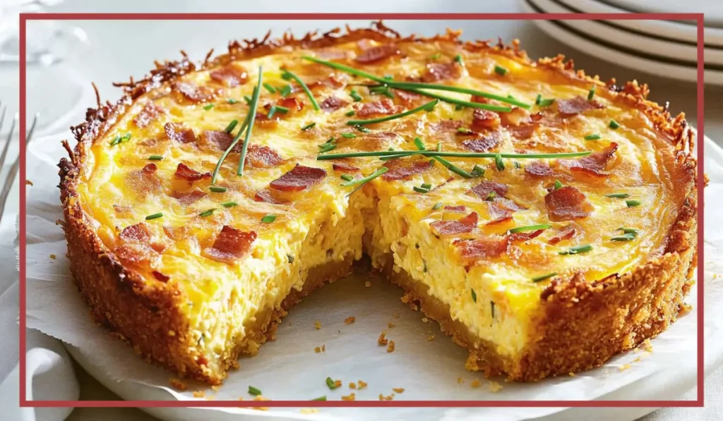 Bacon Cheddar Quiche