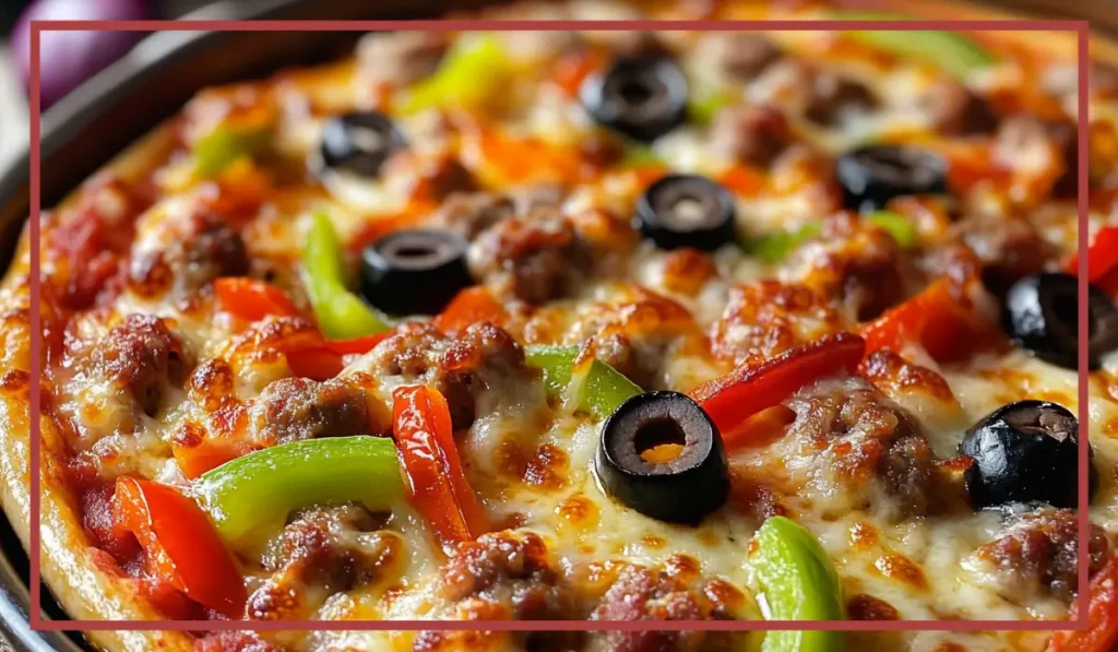 Low Carb Pizza Bowl