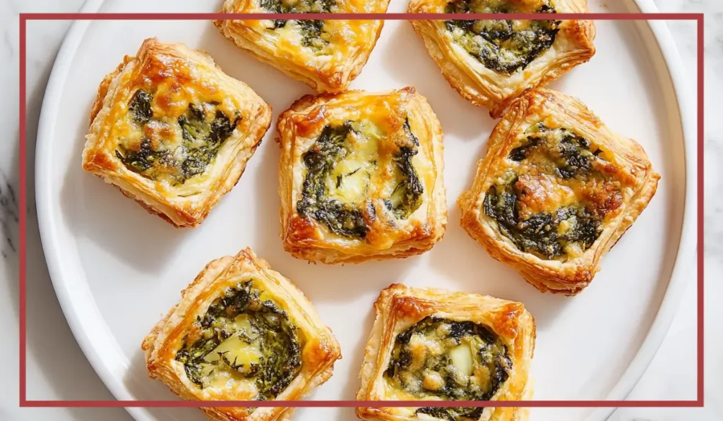 Spinach Artichoke Squares