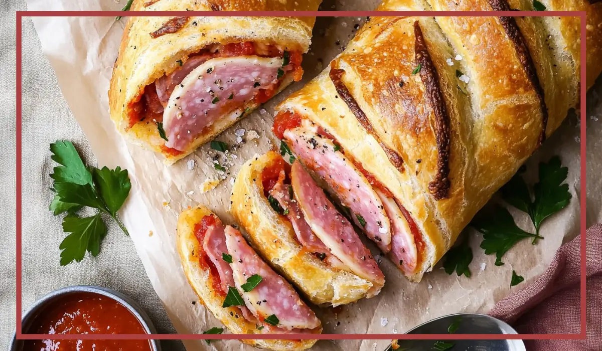 Italian cold cut stromboli
