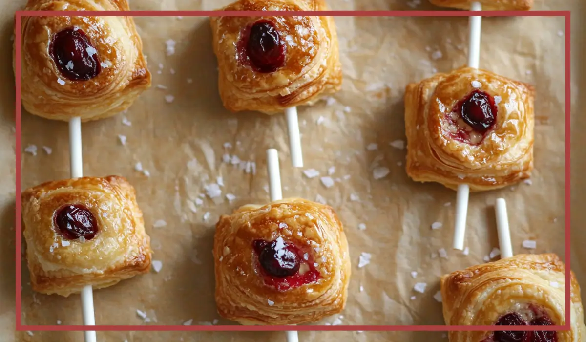 Cranberry-Brie Puff Pastry