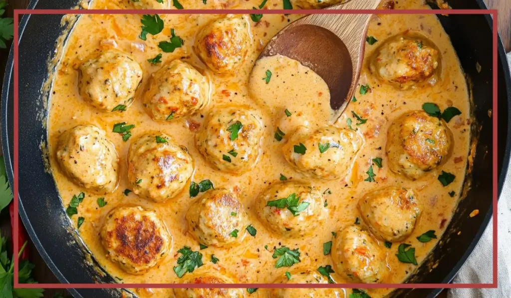 Marry Me Chicken Meatballs