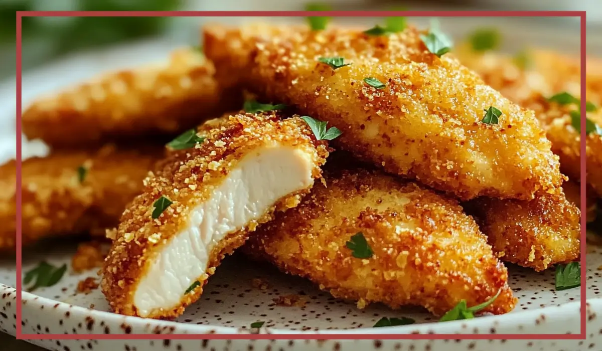 Crispy baked chicken tenders