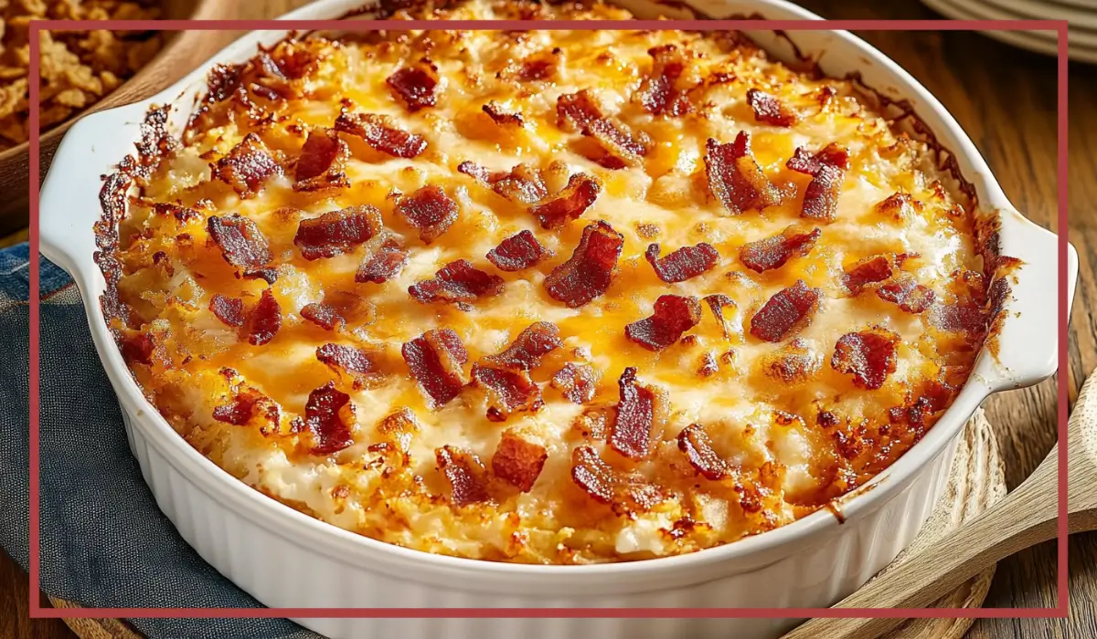 Cheesy Hash Brown Bake