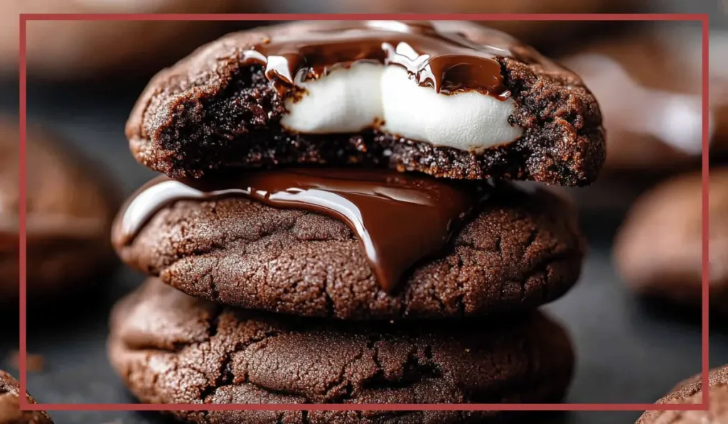 Marshmallow Hot Cocoa Cookies