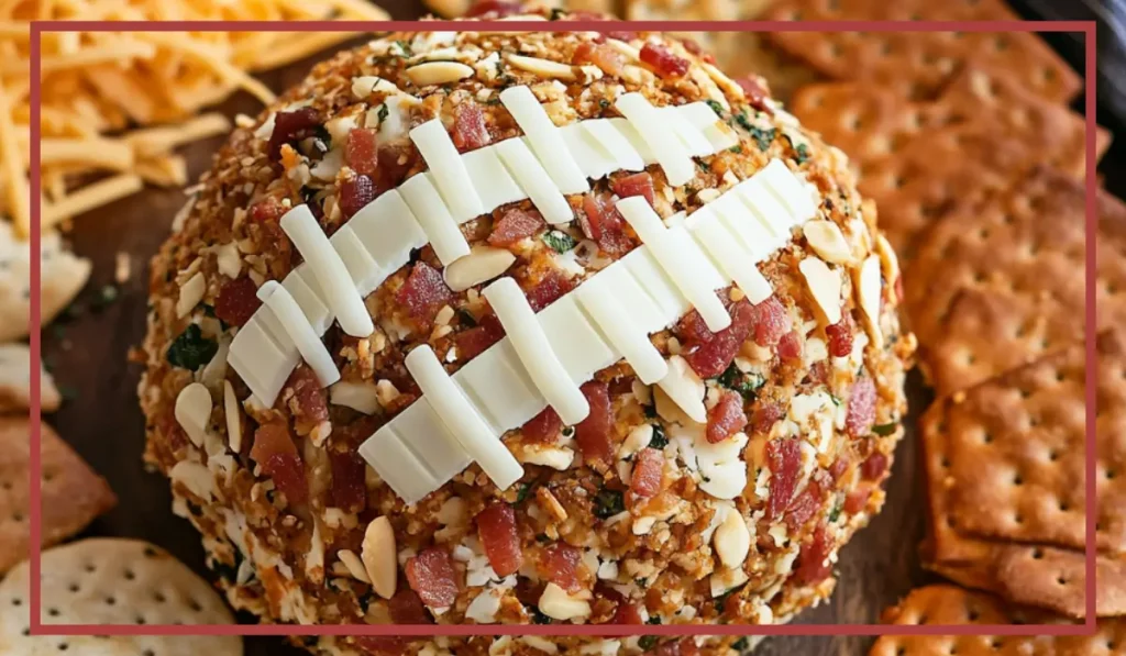 Football Cheese Ball Recipe