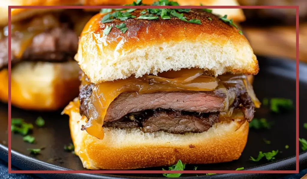 French Onion Beef Sliders