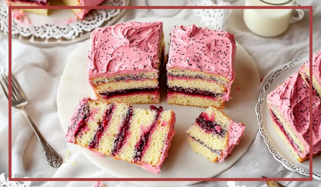 Raspberry Lemon Snacking Cake
