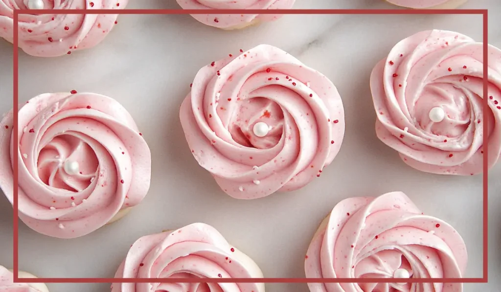 Strawberry Meringue Roses