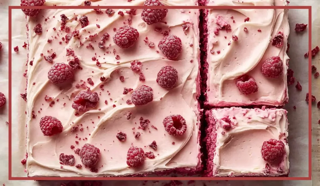 Raspberry Heaven Cake