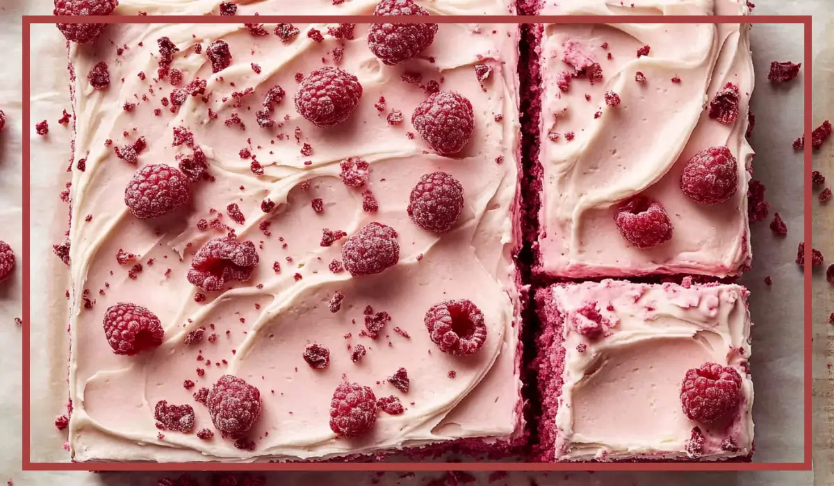 Raspberry Heaven Cake