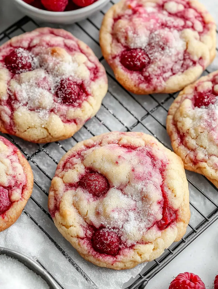 Raspberry Cookies Recipe – Chewy, Tangy, and Easy to Make