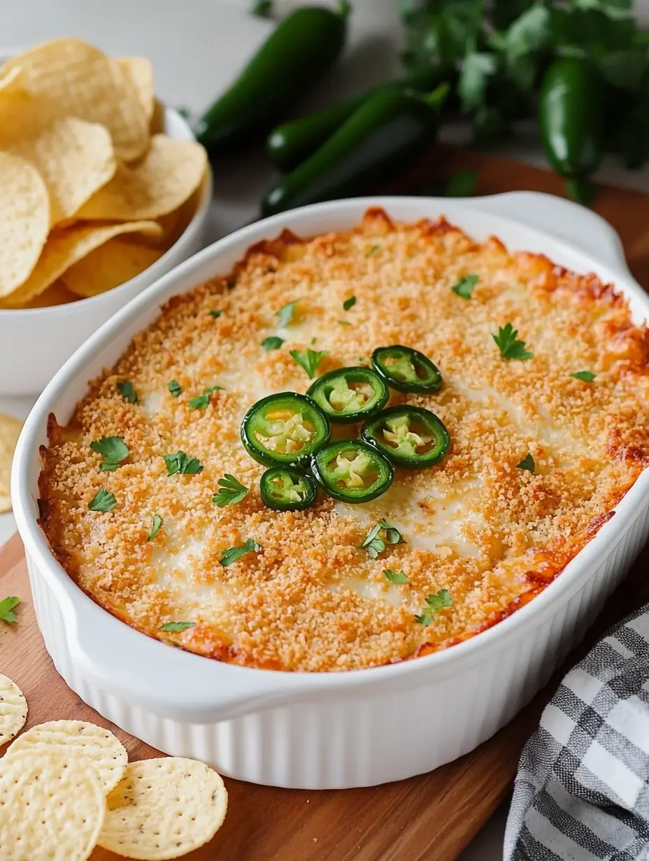 Jalapeño Popper Dip Recipe - Creamy, Cheesy & Spicy
