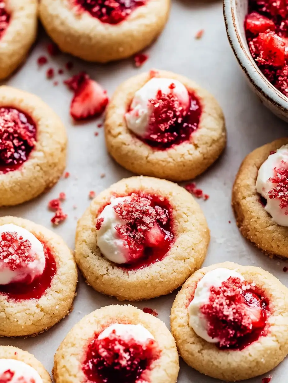 Strawberry Cheesecake Cookies – Soft, Buttery, and Irresistible