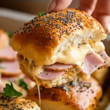 Easy Hawaiian Roll Sliders