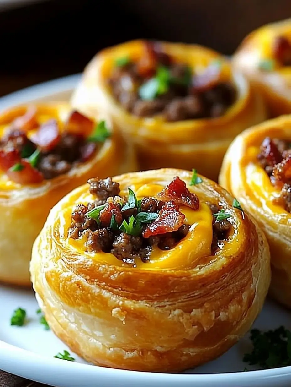 Cheeseburger Roll-Ups Recipe