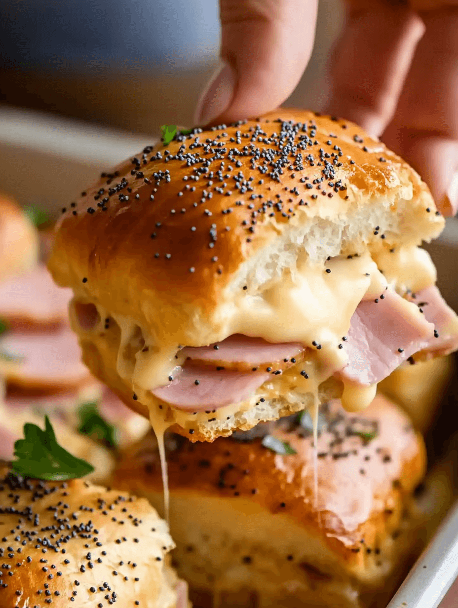 Hawaiian Roll Sliders