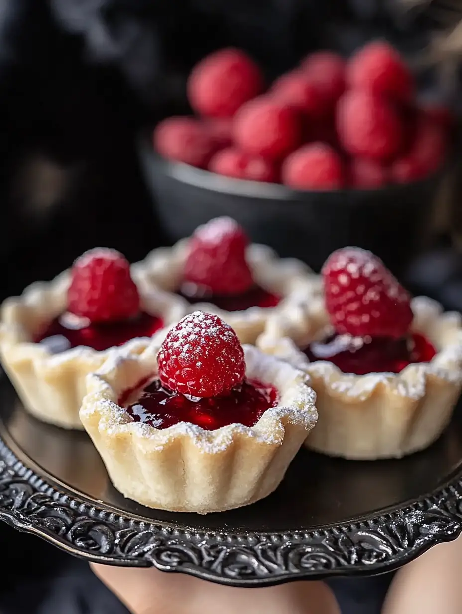 Mini Raspberry Almond Tarts – Easy Bite-Sized Dessert
