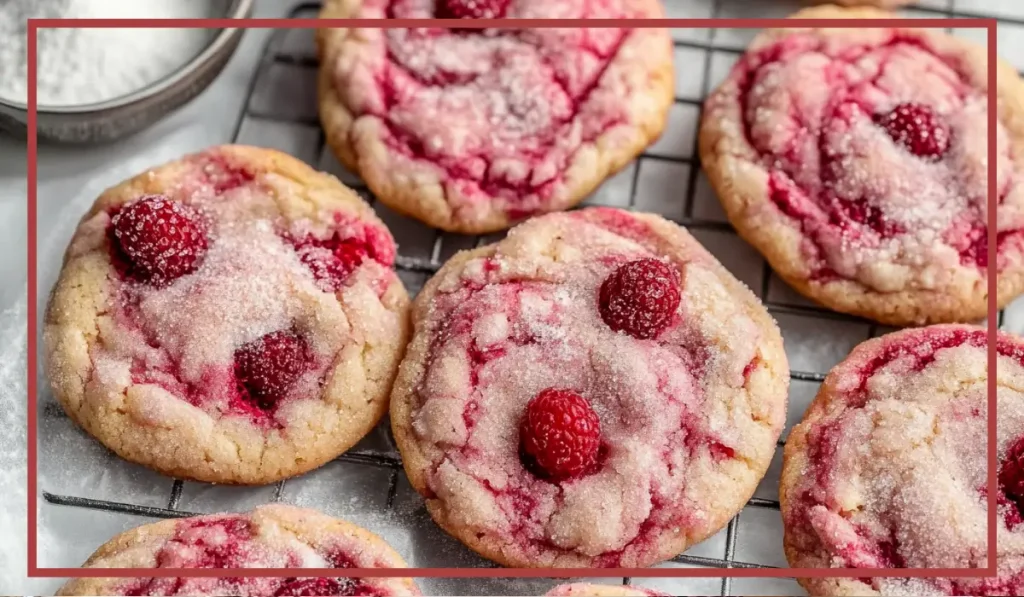 Raspberry Cookies Recipe – Chewy, Tangy, and Easy to Make