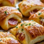 Crispy Cheesy Salami Bites