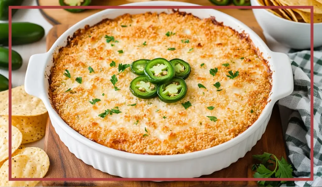 Jalapeño Popper Dip Recipe - Creamy, Cheesy & Spicy