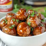 Dr. Pepper BBQ Meatballs – Instant Pot Recipe