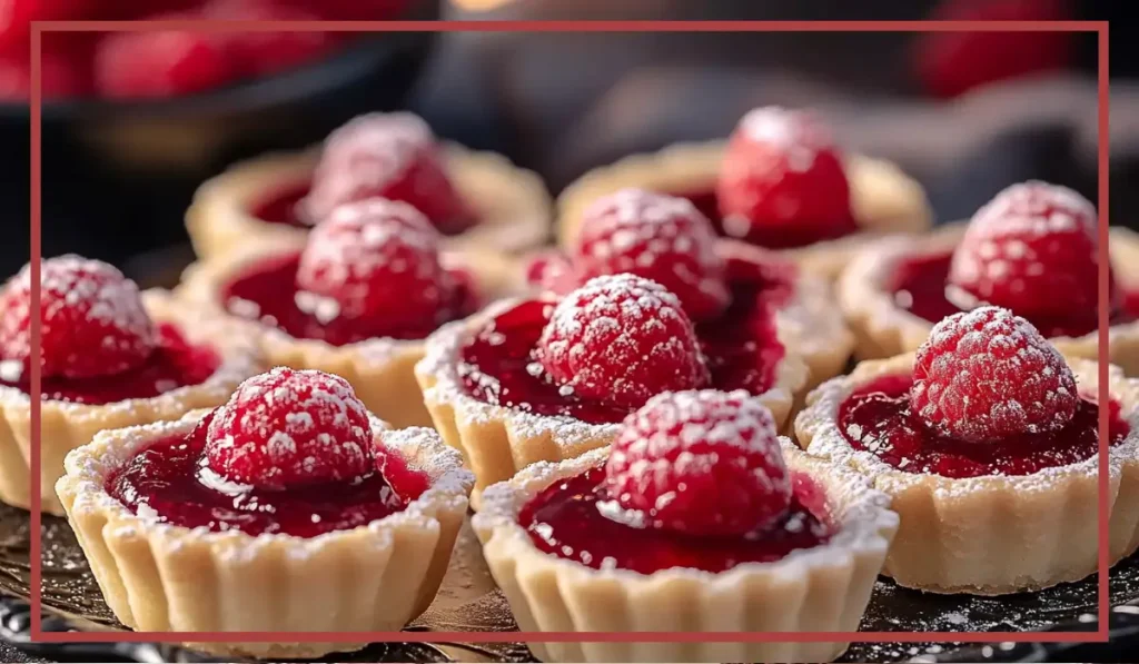 Mini Raspberry Almond Tarts – Easy Bite-Sized Dessert