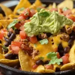 Skillet nachos recipe