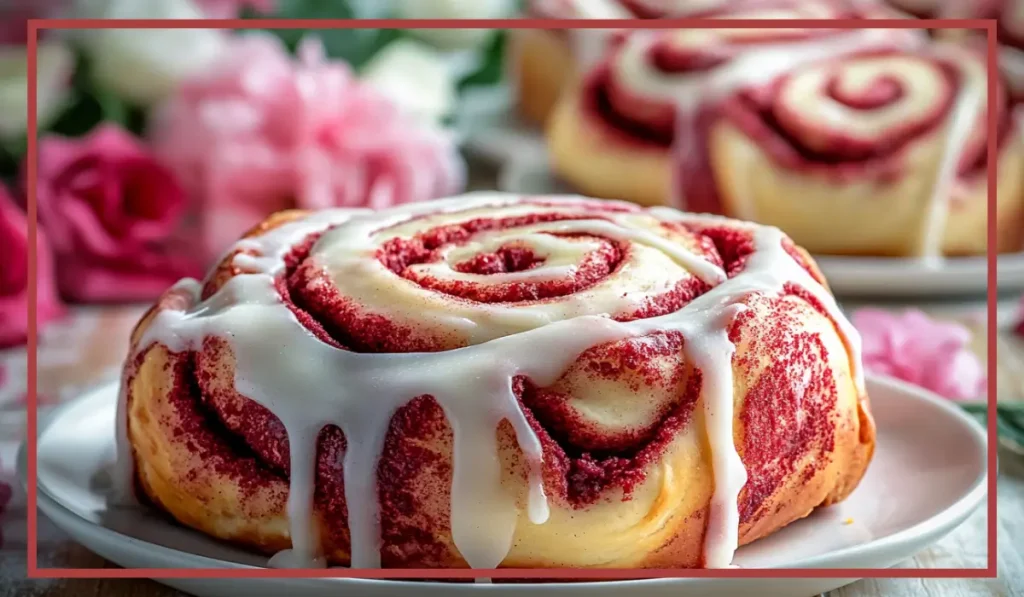Red Velvet Cinnamon Rolls