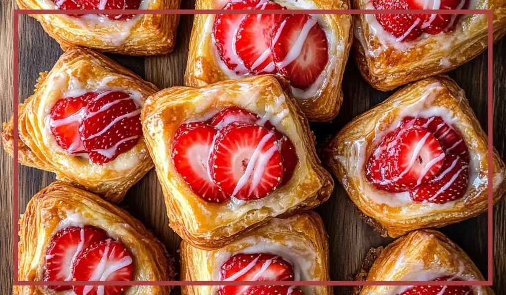 Strawberry Danish with Cream Cheese