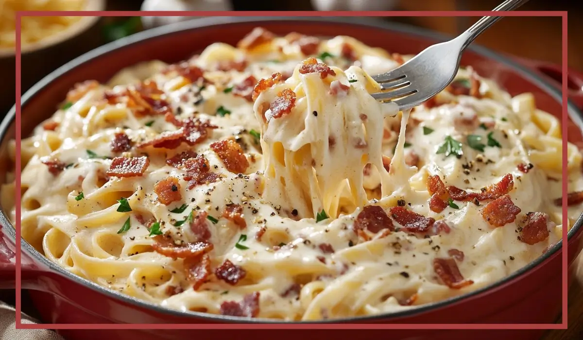 Creamy Bacon Pasta Recipe