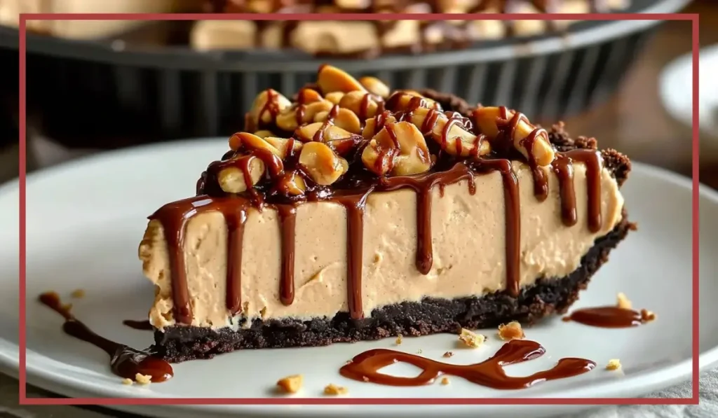 No-Bake Peanut Butter Pie with Oreo Crust