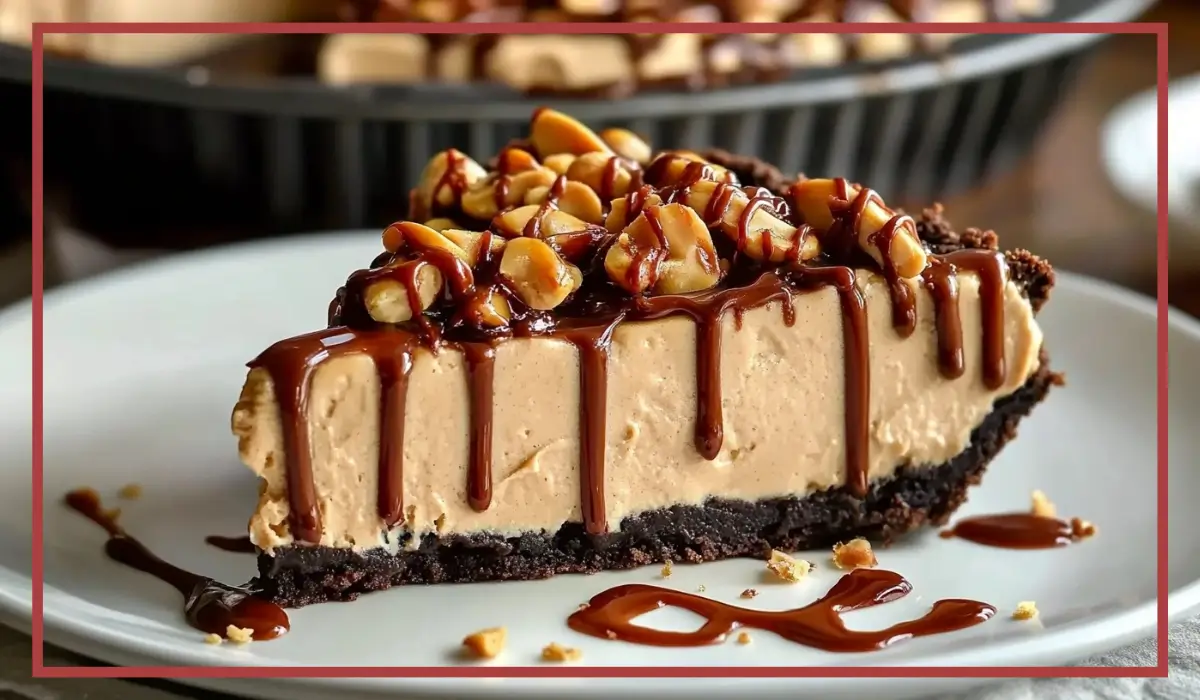 No-Bake Peanut Butter Pie with Oreo Crust