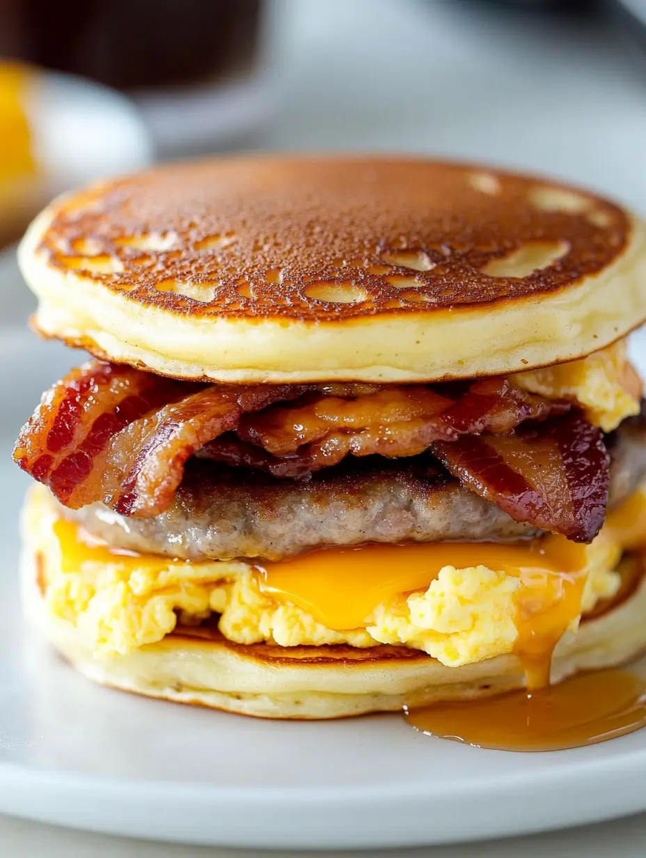 Homemade McGriddle Sandwiches