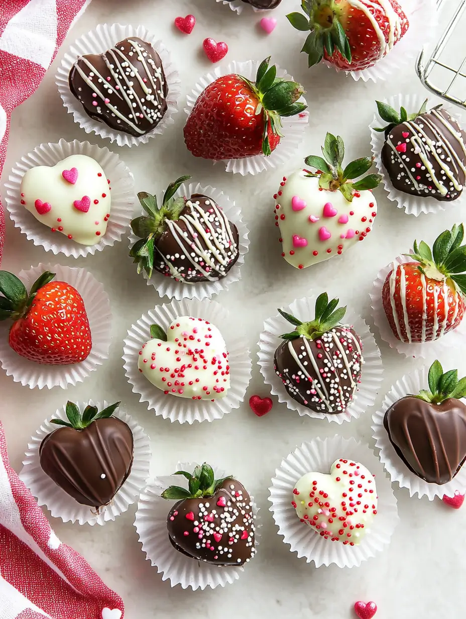 Chocolate-dipped strawberries